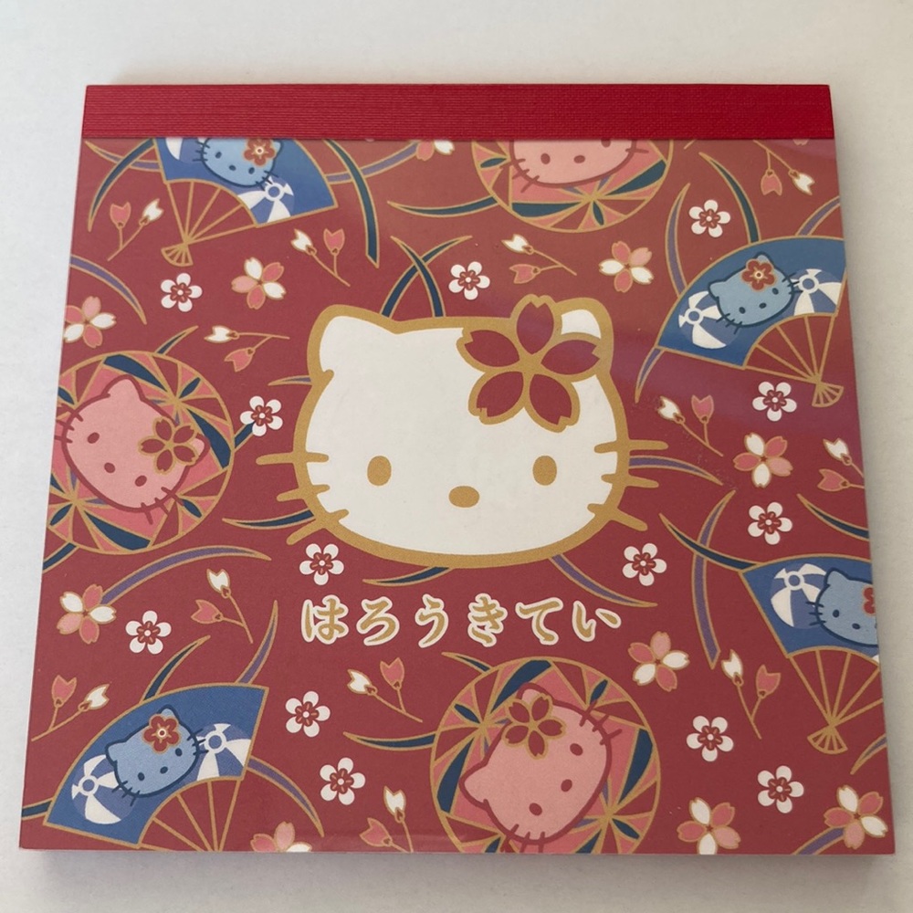 Vintage Sanrio Hello Kitty Origami Notepad